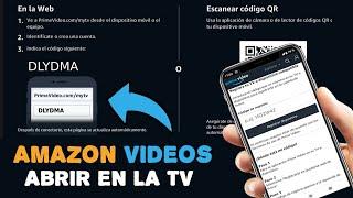 Cómo INICIAR sesión en prime vídeo de AMAZON desde una SMART Tv