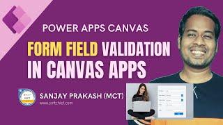 PowerApps form field data validation tutorial