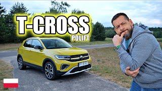 Volkswagen T-Cross 2024 - poprawili i wyszło, jak wyszło (PL) - test i jazda próbna