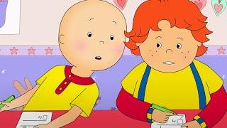 Caillou and the School Test | Caillou Cartoon