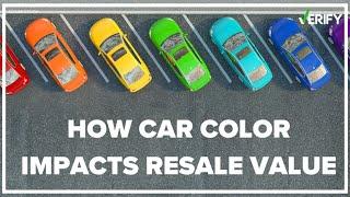 The color of your car can impact your trade-in and resale value