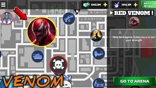 Red Venom In Rope Hero Vice Town Map