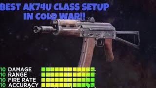 THE BEST AK74U CLASS SETUP IN COLD WAR!!(REACTIVE CAMO)