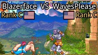 Super Street Fighter II X: Grand Master Challenge: Blazerface (US, Rank C)  vs WavesPlease (US, Ran