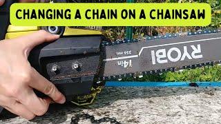 Changing the Chain on your Chainsaw