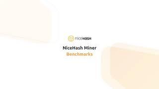 NiceHash Miner - Benchmarks