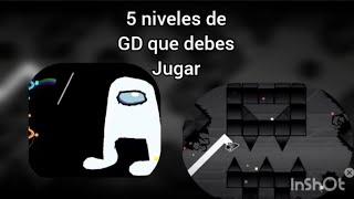 5 Niveles de Geometry Dash que te RECOMIENDO jugar.  #geometrydash