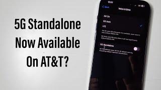 Standalone 5G Now Available on AT&T?