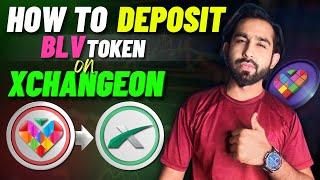 How To Deposit BLV Token on XchangeOn Crypto Exchange - B Love Token Deposit Process on xchangeon