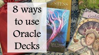 8 ways to use oracle decks