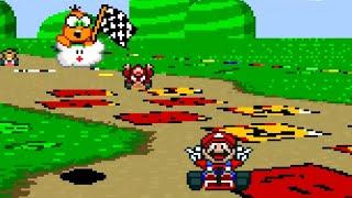 Super Mario Kart (SNES) Playthrough