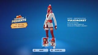 How To Get The 100% *FREE* YULEJACKET Fortnite Skin EARLY! (LOG IN NOW TO CLAIM)