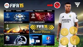 FIFA 15 MOBILE MOD FIFA 25 OFFLINE PARA ANDROID PS5 | NOVO MENU TRANSFERÊNCIAS & KITS 24/25