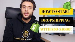 How Much Money You Need To Start Shopify Dropshipping in 2020