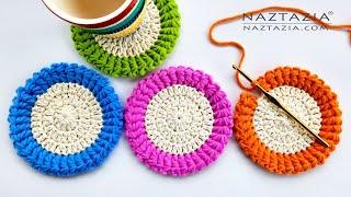 How to Crochet Star Stitch Coasters