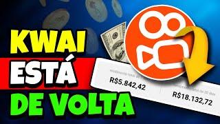 KWAI ATUALIZOU e MELHOROU! Como ser CONTRATADO e GANHAR DINHEIRO pelo Celular!