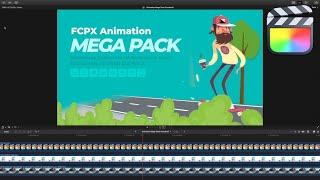 ANIMATE VIDEO IN FCP WITHOUT KEYFRAMES | FCPX Animation Mega Pack