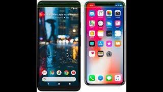 iPhone X vs Pixel 2 XL Comparison