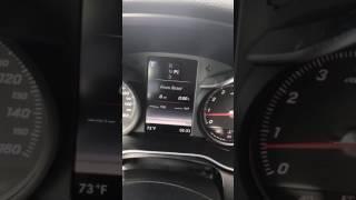 How to reset a trip odometer on a Mercedes Benz C300
