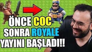 CLASH ROYALE YAYINI BAŞLADI!!(GECE KUŞLARINA DUYRULUR)