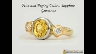 Price and Buying Yellow Sapphire Gemstone