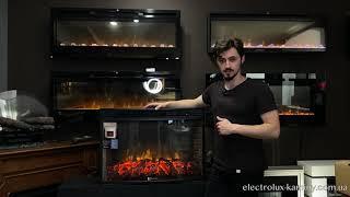 Встраиваемый электрокамин со звуком и обогревом Electrolux Sphere Plus EFP/P 2720RLS и EFP/P 3320RLS