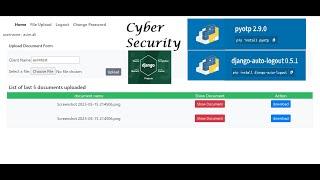 Easy Accounting | Document Managment System | Python Cyber Security | pyotp | django-auto-logout