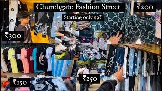 Fashion street Mumbai 2024 | Churchgate Market | Itna sasta  | Fashion street | Fs |