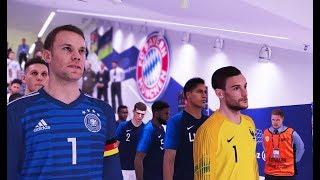 FRANCE - ALLEMAGNE PES 2020 Difficulté Superstar Gameplay PC