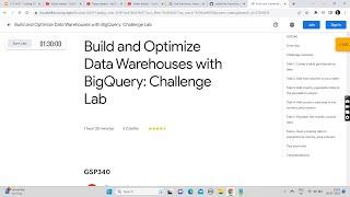 [New] Build and Optimize Data Warehouses with BigQuery: Challenge Lab || Updated Lab Solution