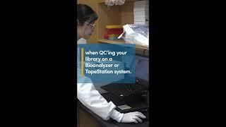 Quantifying CUT&Tag library DNA | Cell Signaling Technology #shorts