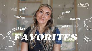 MY CURRENT FAVORITES | skincare, beauty, fitness, gym shoes, hobbies & more!