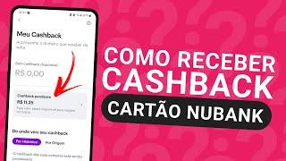 COMO ATIVAR CASHBACK CARTÃO NUBANK