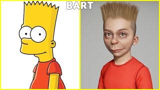 The Simpsons Characters In Real Life