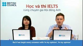 British Council: IELTS tips - Speaking - Fluency and Coherence - Part 1