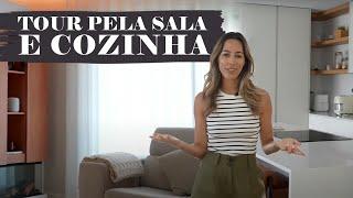 TOUR SALA E COZINHA! - Diário da Casa Nova Ep.13 |Bárbara Corby