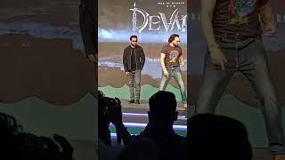 Jr NTR and Saif Ali Khan at "Devara Part-1" movie trailer launch event in Mumbai