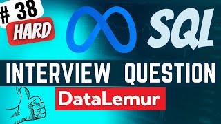 Solving FACEBOOK/META Toughest Data Science SQL Question - Advertiser Status | Everyday Data Science