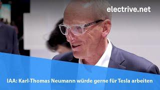 IAA: Karl-Thomas Neumann würde gerne für Tesla arbeiten