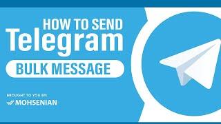 How to Send Bulk Message in Telegram? - Telegram Bulk Message - Message Sender #bulk