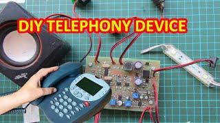 DIY TELEPHONY DEVICE