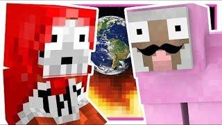*DELETED* JUMPING IN OUTER SPACE!! | Minecraft Dropper Challenge (ExplodingTNT VS. Pink Sheep)