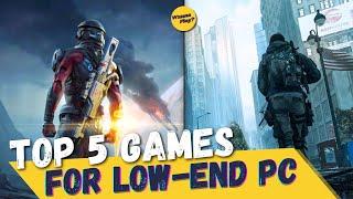 5 High Graphics Games for Low-End PC | No Graphics Card required (2/4Gb Ram | 512mb V-Ram)