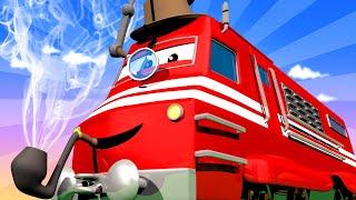 Troy il Treno -  Il TRENO DETECTIVE alla ricerca dei TRENI SCOMPARSI - Car City  per i bambini