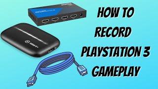 How to record PS3 gameplay with elgato hd60 s plus