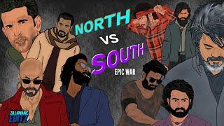 North vs South epic battle video | Prabhas | NTR | Hrithik | SRK | ThalapathyVijay