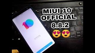 How to install Official MIUI 10 in Redmi Note 5 v8.8.2