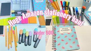 Huge Amazon stationery haul | stabilo,organisers,sticky notes, planners