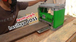 tes dan review mesin ketam planer duduk murah terbaru - RYU RPP12 PORTABLE THICKNESSE PLANER