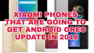 Android Oreo 8.0 Update, Redmi Note 4, Mi A1, Mi Mix 2, Mi 5A, Redmi 4, Redmi Y1, Mi Max 2 and More!